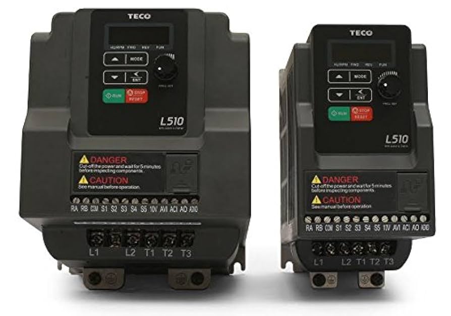 Teco Variable Frequency Drive, 1/2 HP, 230 Volts 3 Phase
